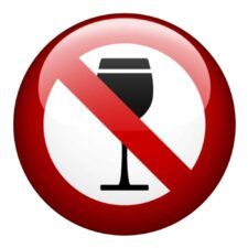 No Wine Symbol