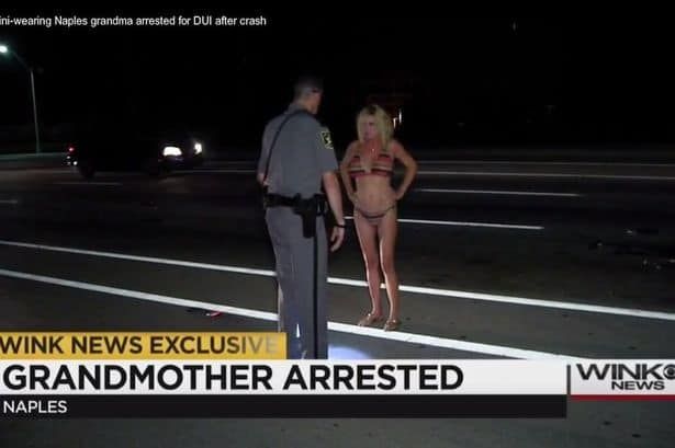 Bikini-Clad Grandmother Refuses Breathalyzer In Florida