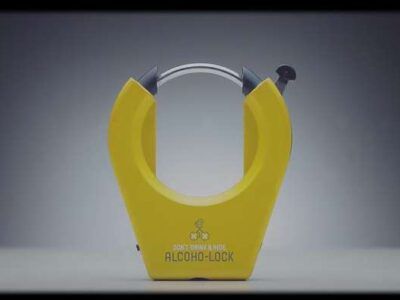 bike-lock-breathalyzer. Photo from Alcoho-lock