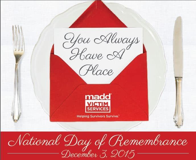 Drunk Driving Crash Victims Remembered By MADD