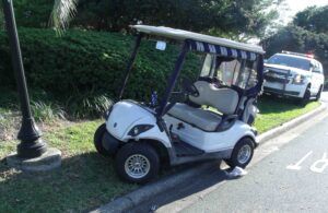 drunk driving golf cart