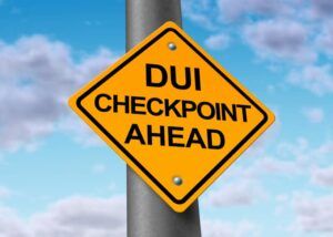 DUI-checkpoint-sign