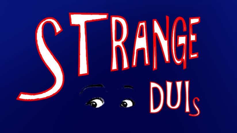 There Were Quite A Few Strange DUIs In September